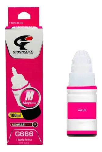 TINTA GENÉRICO GIHONCLICK 100233 MAGENTA 70ML PARA L110/L200/L210/L300/L350/L355/L555/L550/L800